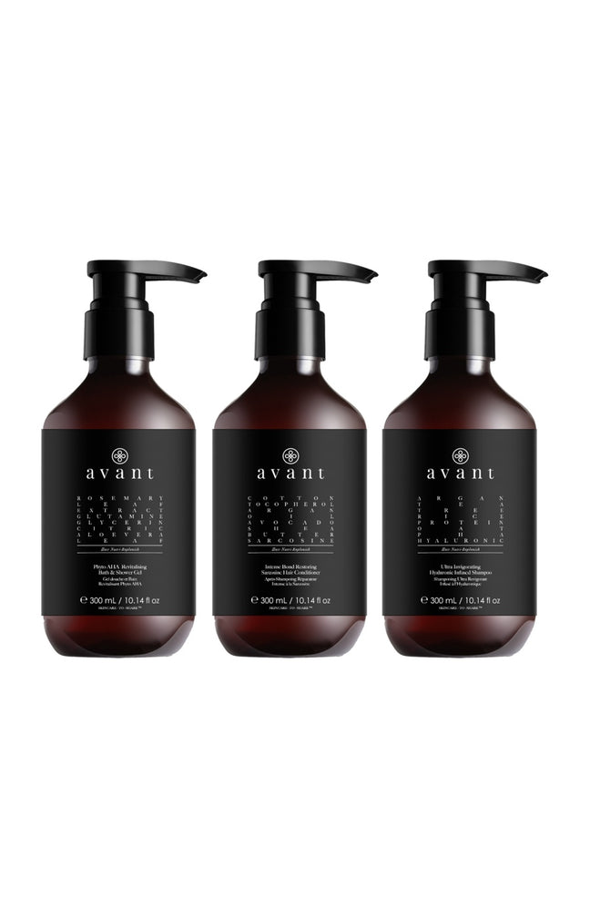 Routine nettoyante complète - Corps & cheveux - 3 x 300 ml