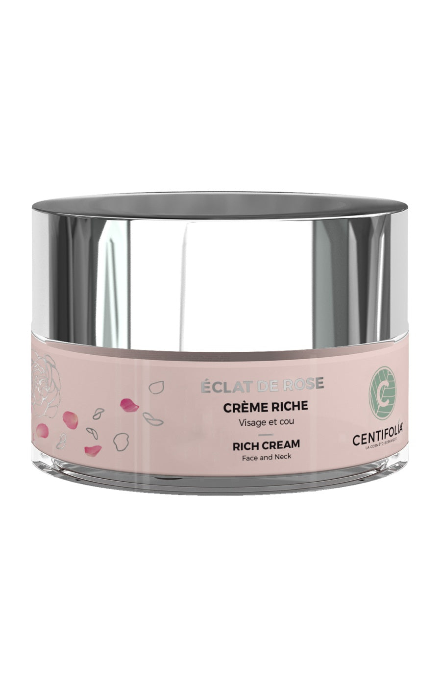 Crème riche bio - Eclat de rose - Visage & cou - 50 ml
