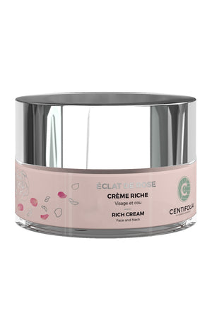 Crème riche bio - Eclat de rose - Visage & cou - 50 ml