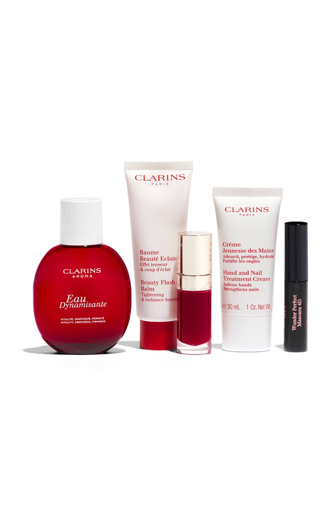 Les iconiques Clarins - Coffret Soin visage corps & maquillage