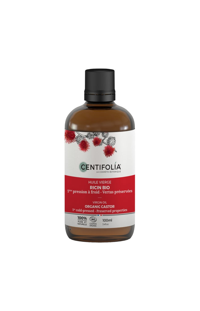 Huile vierge de ricin bio 100% pure - 100 ml