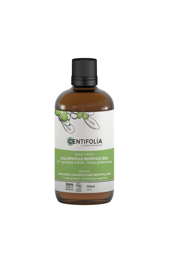 Huile vierge de calophylle inophyle bio 100% pure - 100 ml