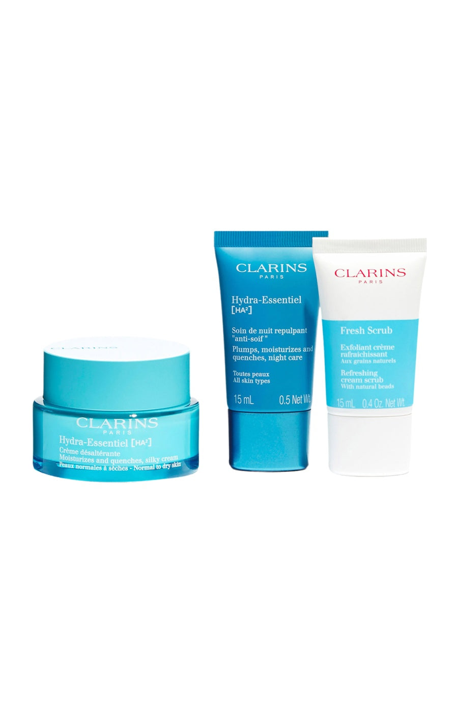 Coffret Hydra-Essentiel - Hydratation - Peaux normales à sèches - 3 produits
