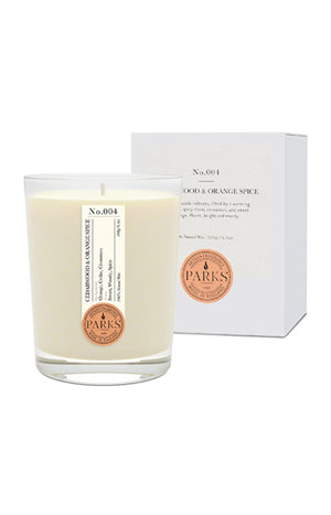 Bougie parfumée - Bois de cèdre & orange épicée - Home - 180 g