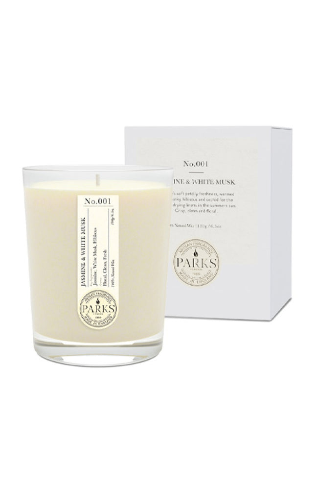 Bougie parfumée - Jasmin & musc blanc - Home - 180 g