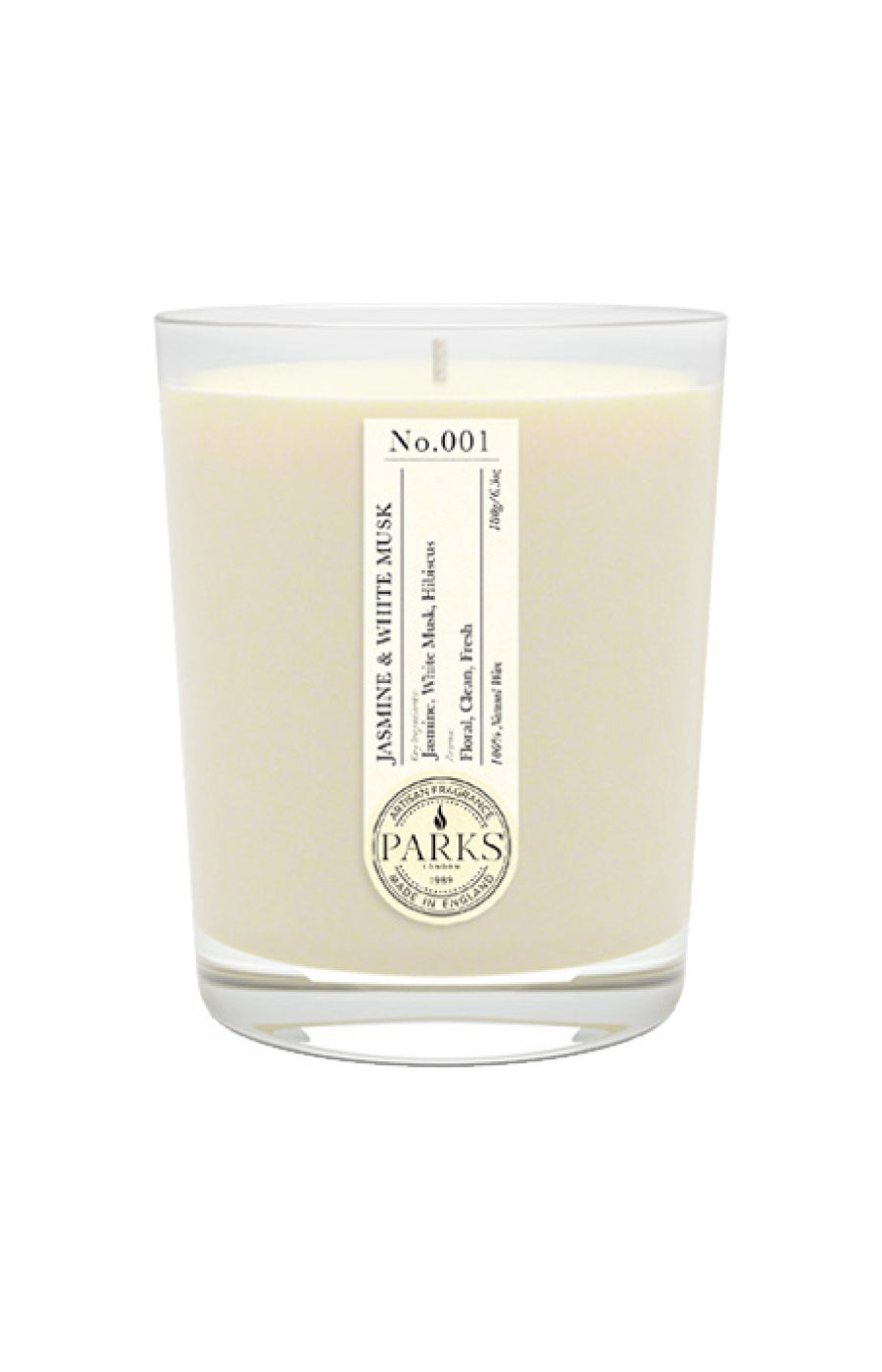 Bougie parfumée - Jasmin & musc blanc - Home - 180 g