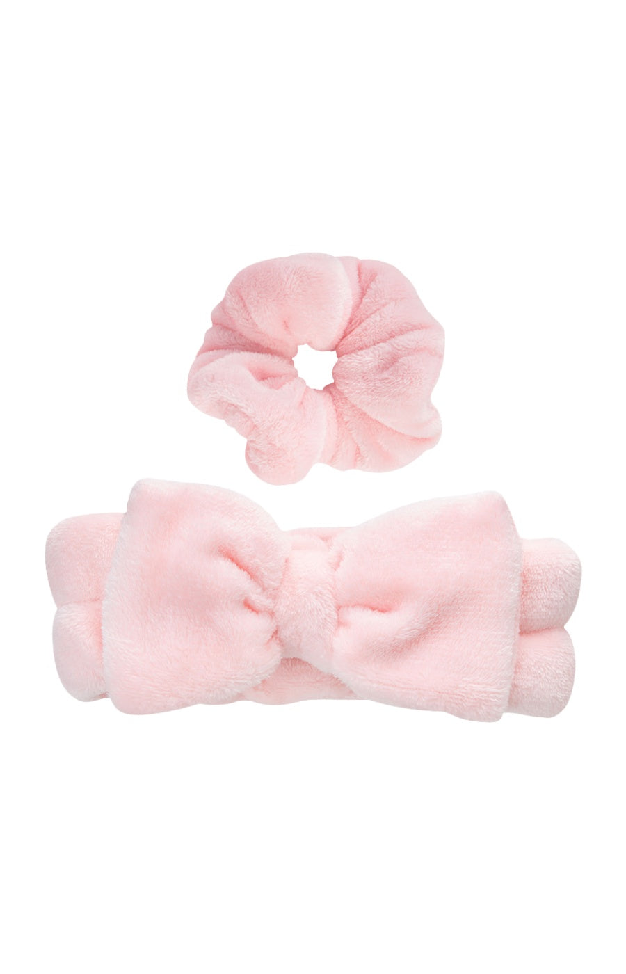 Kit makeup - Bandeau & chouchou - Rose - Cheveux