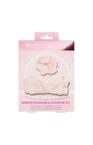 Kit makeup - Bandeau & chouchou - Rose - Cheveux