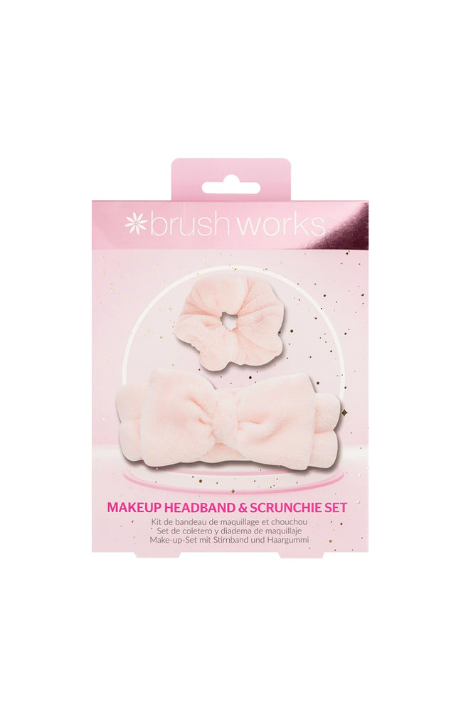Kit makeup - Bandeau & chouchou - Rose - Cheveux