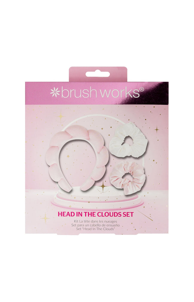 Kit serre tête & chouchous - Rose & blanc - Cheveux