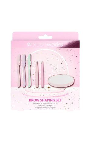Coffret épilation sourcils - Pinces à épiler, rasoirs & miroir - 6 produits