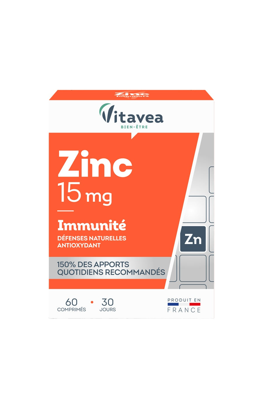 Cure immunité - Zinc - 1 mois