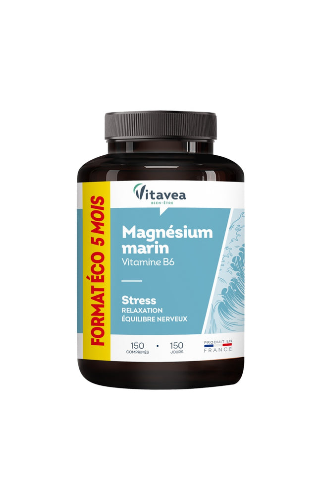 Cure anti-stress & relaxation - Magnésium marin - 5 mois