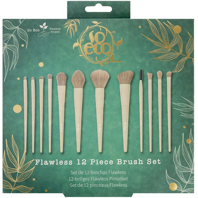 Coffret pineaux - Teint & yeux - 12 produits