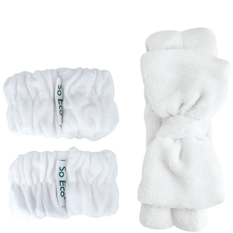 Kit démaquillage - Blanc - Visage - 3 produits