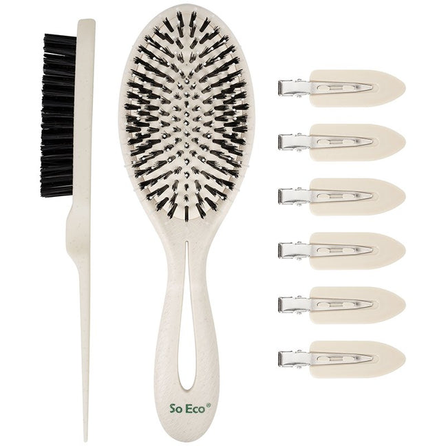 Kit accessoires cheveux - Brosses & pinces - 8 produits