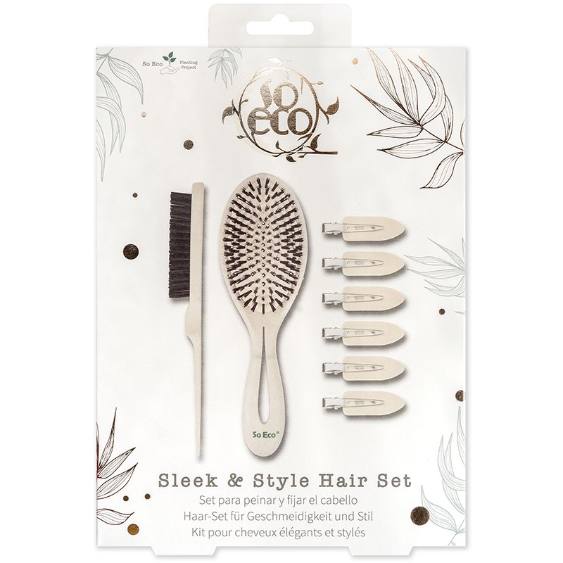 Kit accessoires cheveux - Brosses & pinces - 8 produits