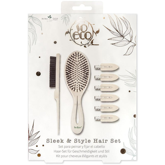 Kit accessoires cheveux - Brosses & pinces - 8 produits