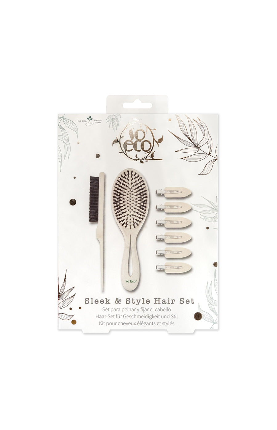 Kit accessoires cheveux - Brosses & pinces - 8 produits