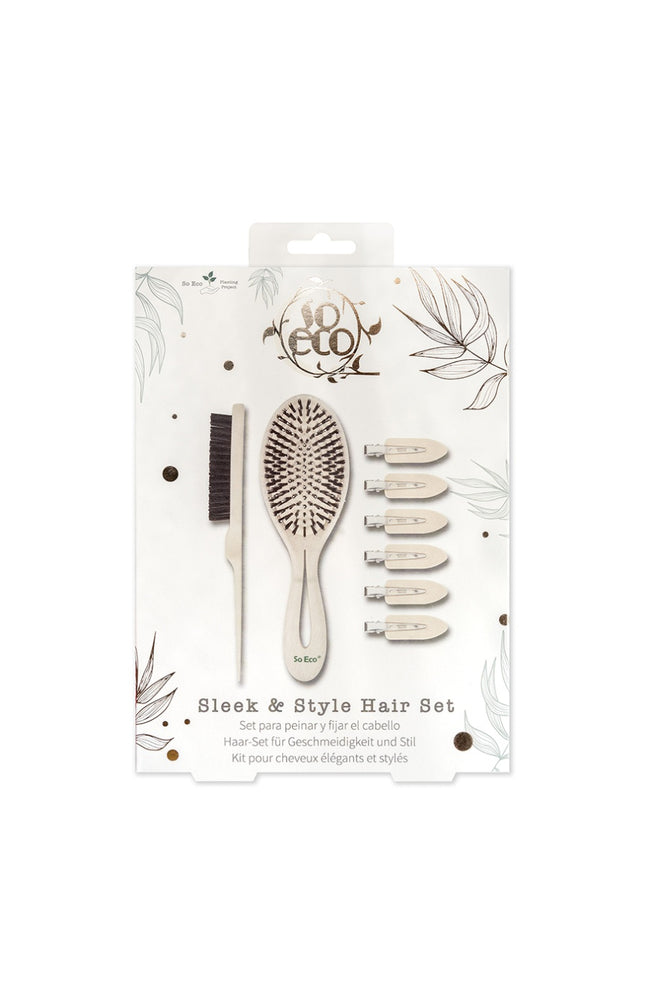 Kit accessoires cheveux - Brosses & pinces - 8 produits