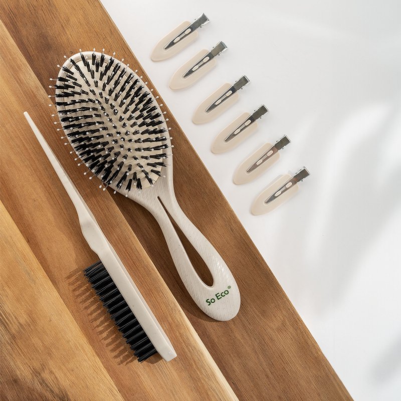 Kit accessoires cheveux - Brosses & pinces - 8 produits