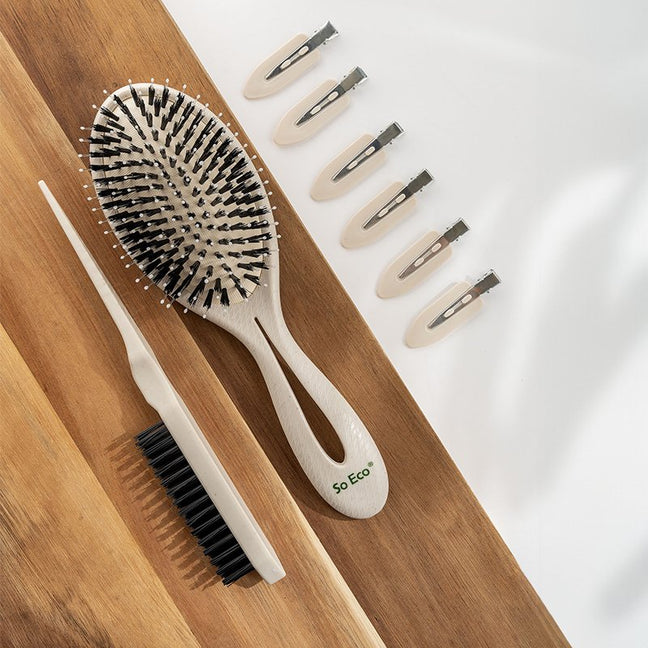 Kit accessoires cheveux - Brosses & pinces - 8 produits
