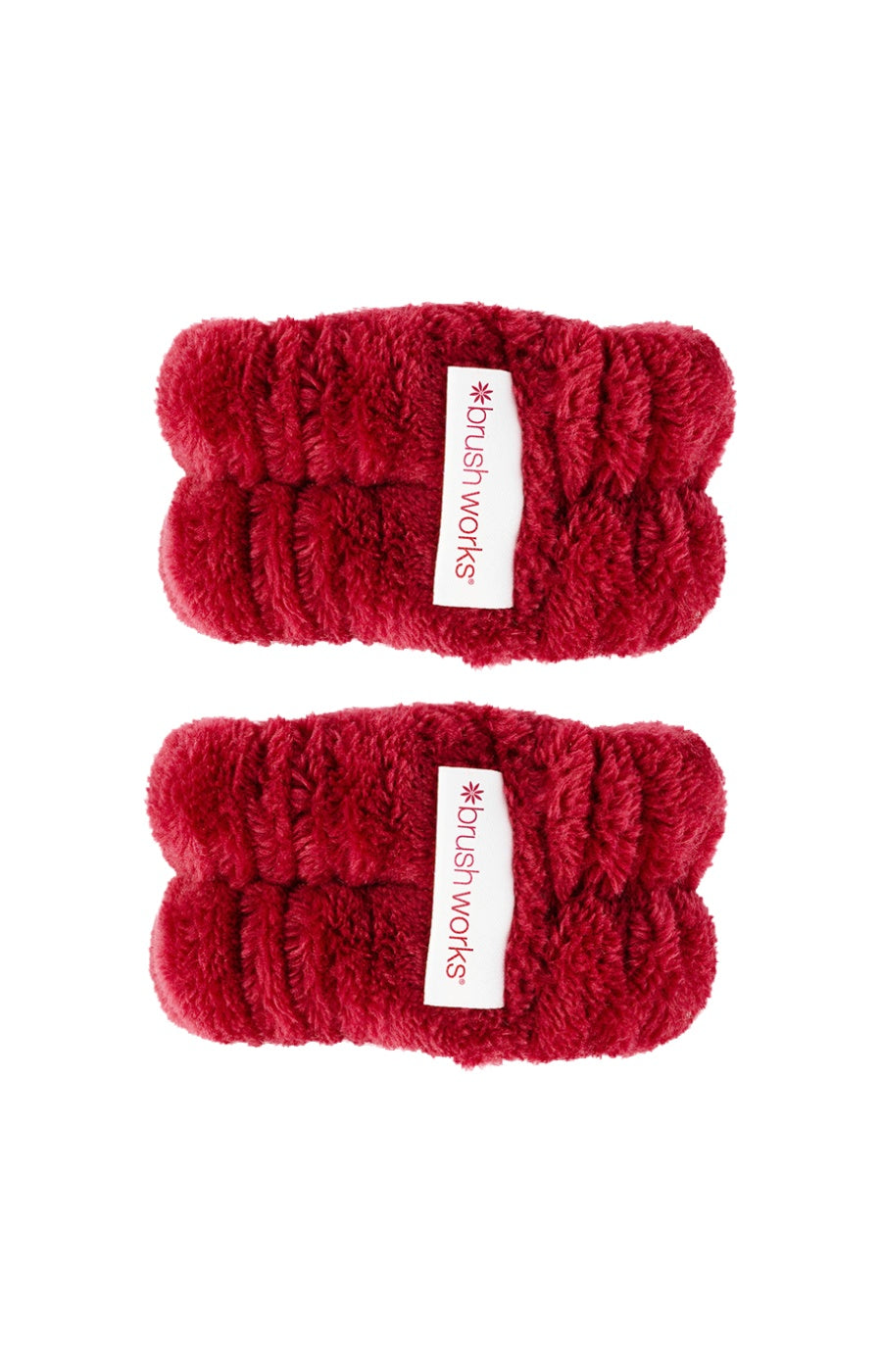 Duo bracelets de soin - Microfibres - Rouge - Corps