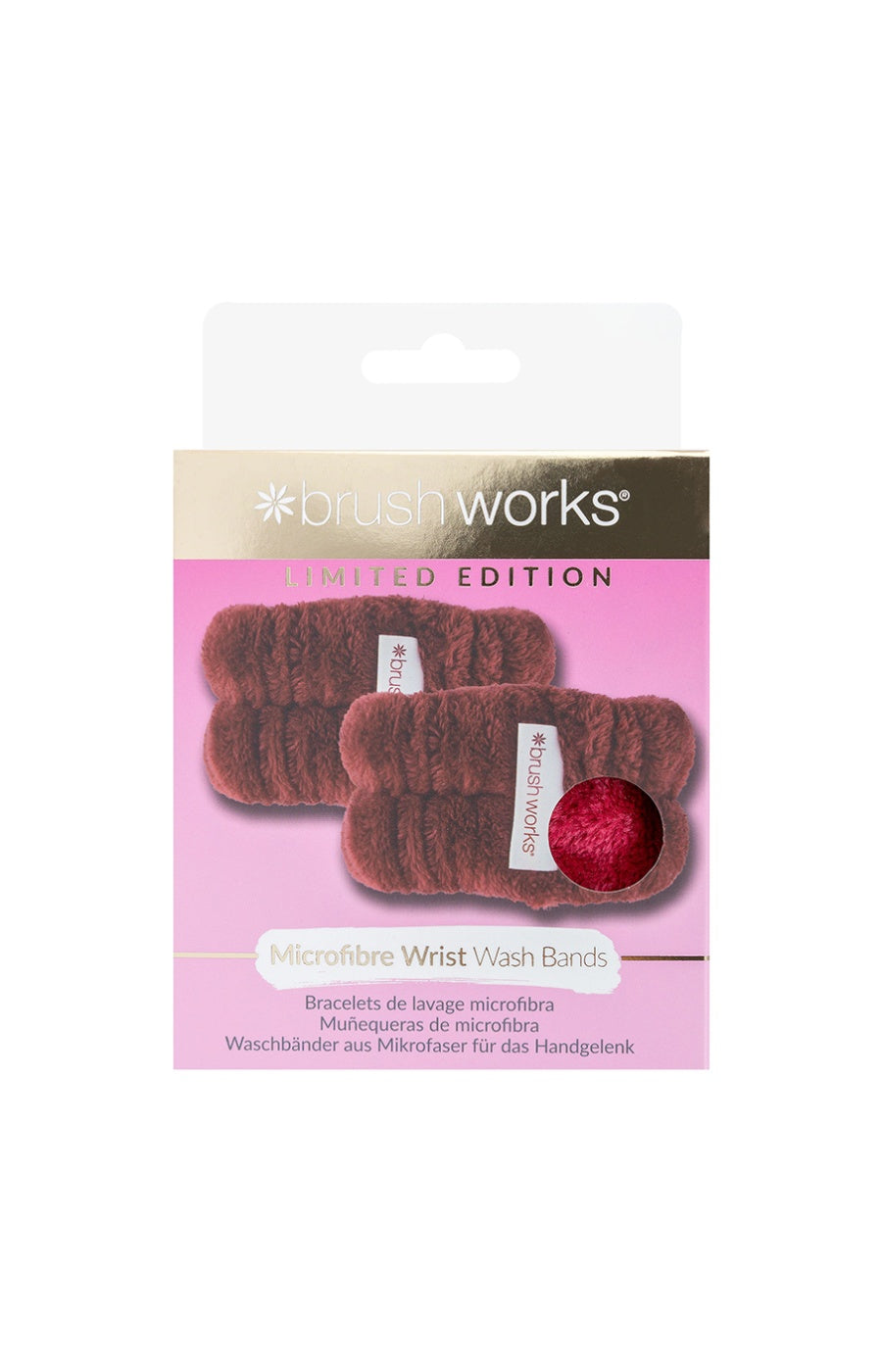 Duo bracelets de soin - Microfibres - Rouge - Corps