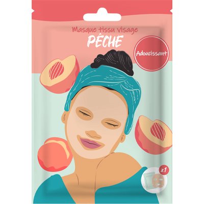 Masque adoucissant - Visage - Pêche