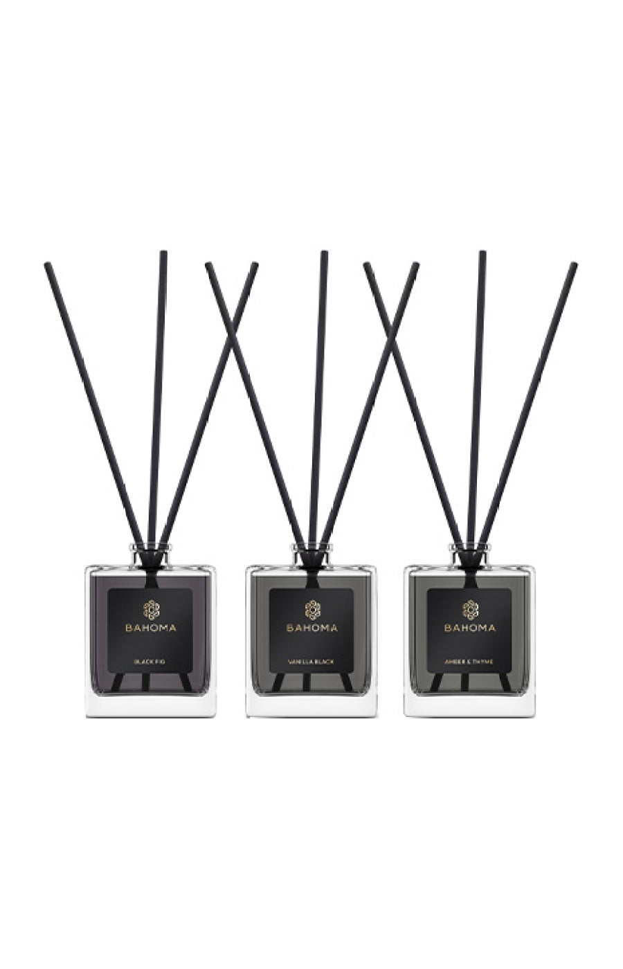 Coffret diffuseurs d'ambiance - Black Fig, Vanilla Black & Amber & Thyme - 3 x 50 ml