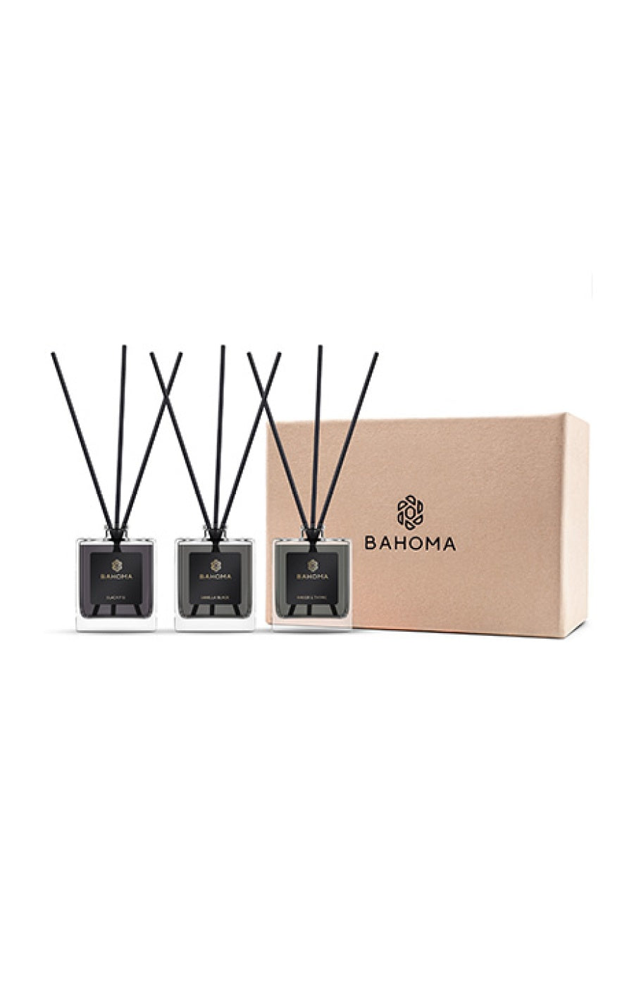 Coffret diffuseurs d'ambiance - Black Fig, Vanilla Black & Amber & Thyme - 3 x 50 ml