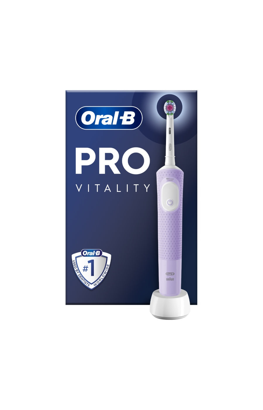 Brosse à dents électrique - Vitality Pro Clean - Violet