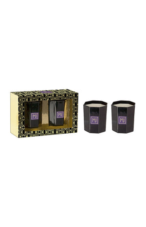 Duo de bougies parfumées - Fig & Cedarwood - 160 g