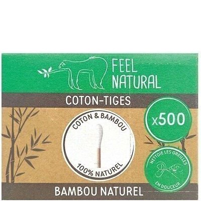 Boîte de cotons tiges - Bambou - 500 unités