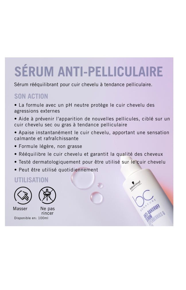 Sérum apaisant anti-pelliculaire - Super-aliments & AHA - 100 ml