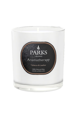 Bougie parfumée - Tabac & cuir - Aromatherapy - 220 g