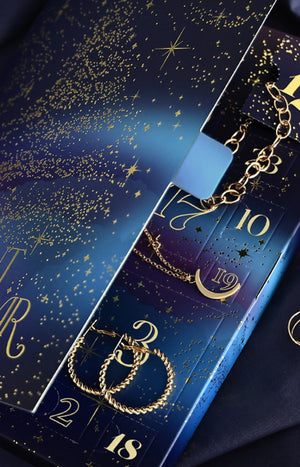 Calendrier de l'Avent - 24 bijoux - Nuit étoilée