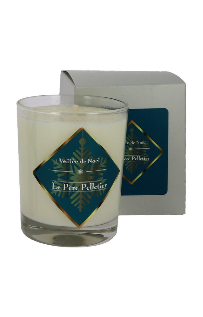 Bougie parfumée - Veillée de Noël - Gourmand boisé - 150 g