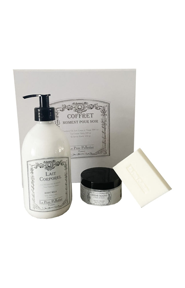 Coffret Moment pour soi - Huile de karité - Corps - 3 produits