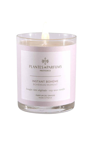 Bougie végétale parfumée - Instant bohème - 180 g
