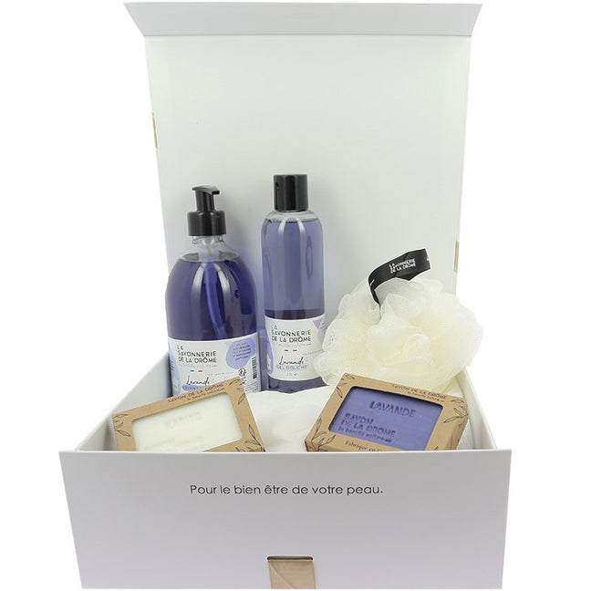 Coffret de bain - Lavande - Corps - 5 produits