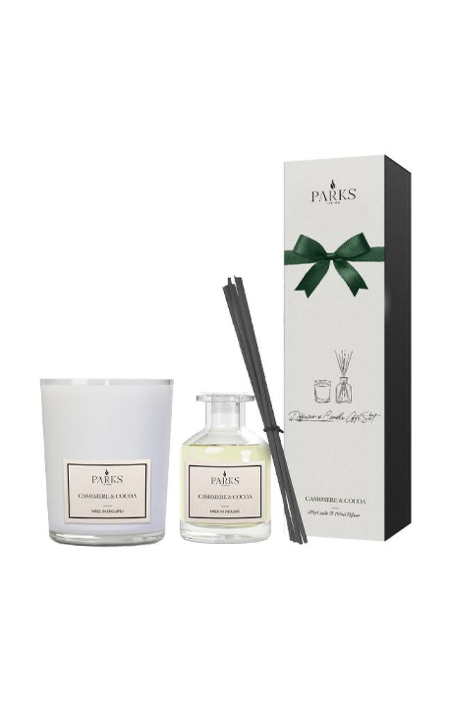 Coffret bougie & diffuseur - Cashmere & cacao