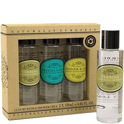 Coffret gels douche - Verveine, freesia & gingembre - 3 x 120 ml