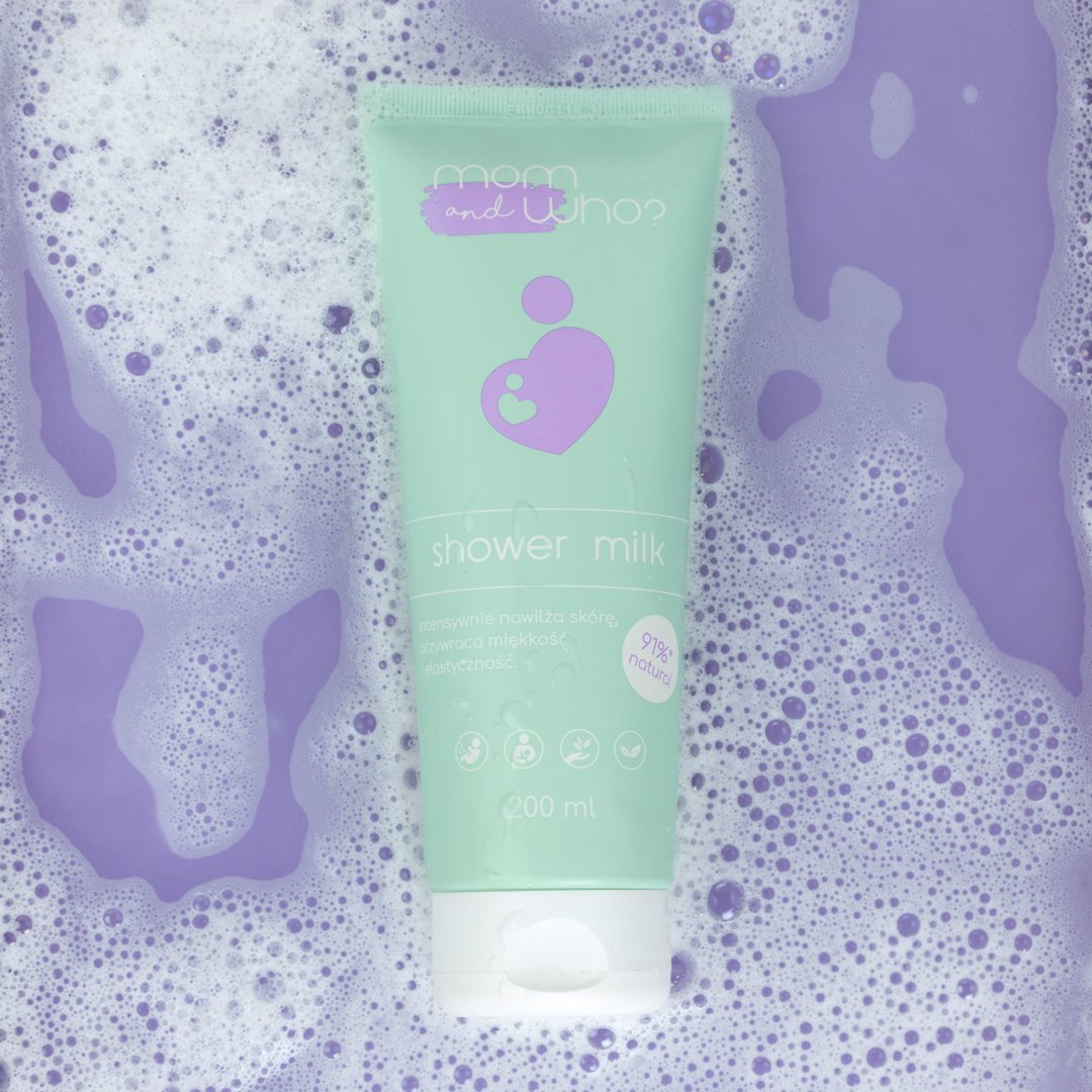 Lait de douche - Huile d'amande douce - Maternité - Corps - 200 ml