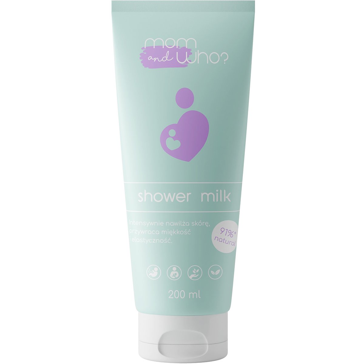 Lait de douche - Huile d'amande douce - Maternité - Corps - 200 ml