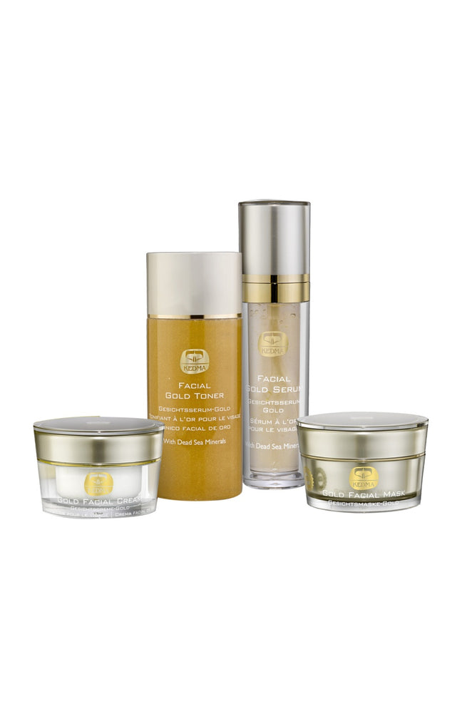 Coffret soins - Golden Quartet - Or 24K & vitamines - Visage - 4 produits