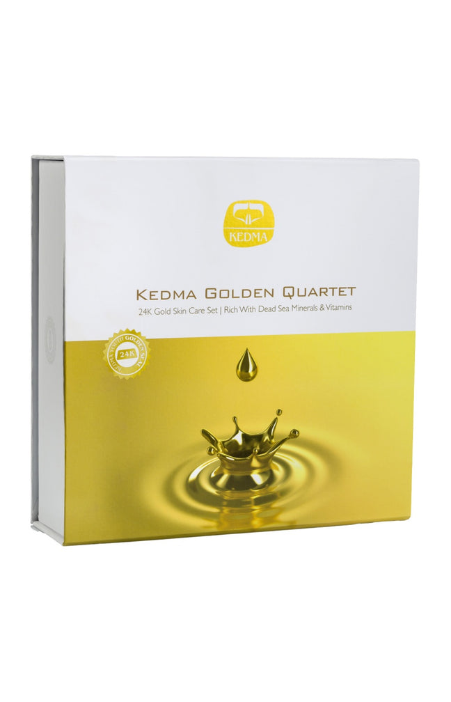 Coffret soins - Golden Quartet - Or 24K & vitamines - Visage - 4 produits