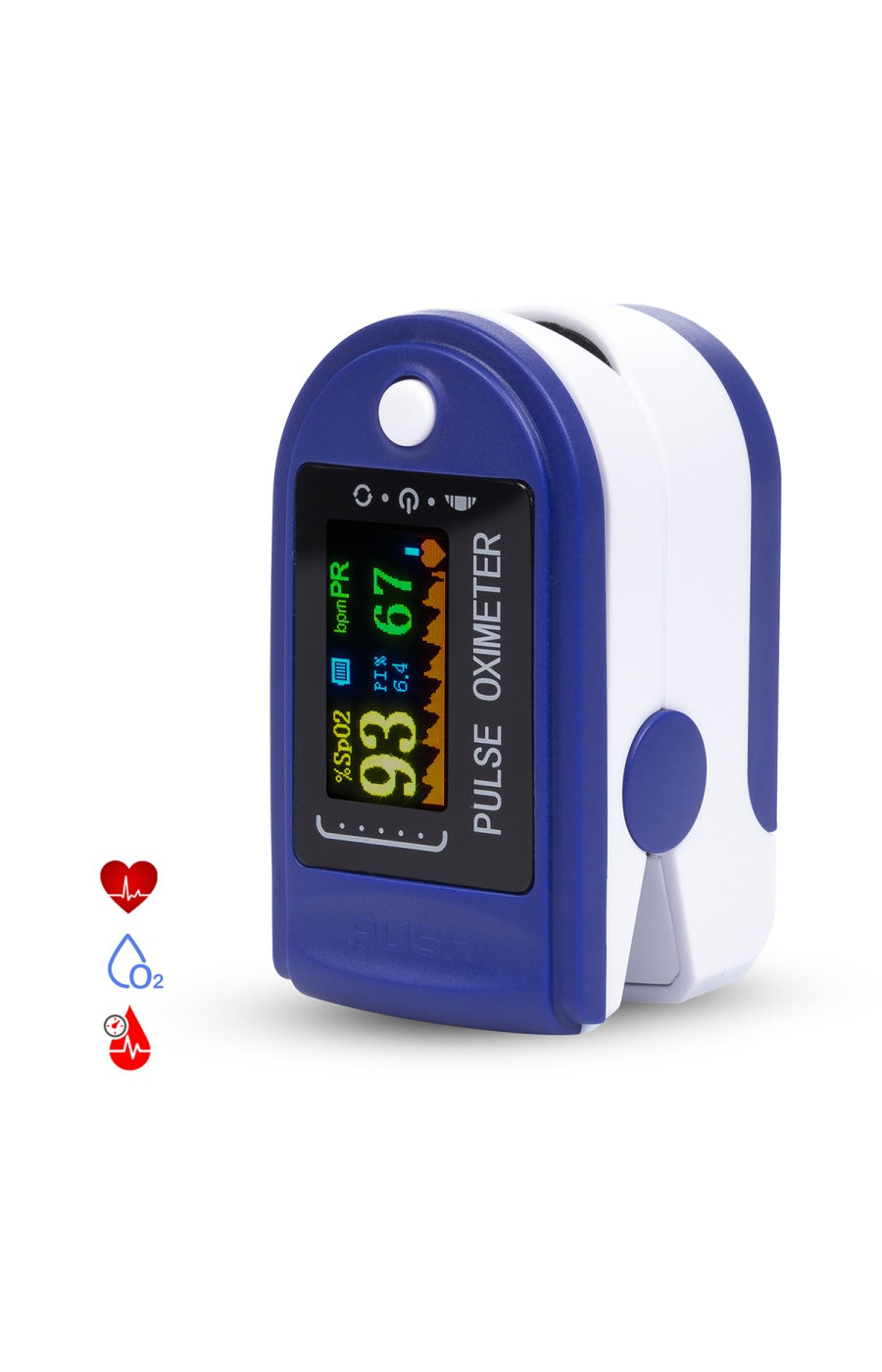 Moniteur de fréquence cardiaque sans fil - Bleu