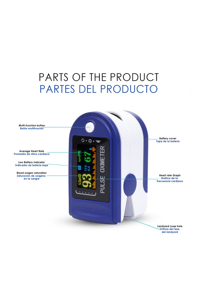Moniteur de fréquence cardiaque sans fil - Bleu