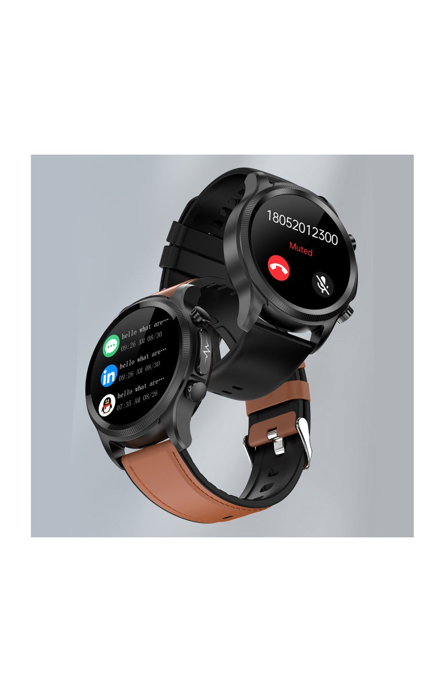 Montre connectée -  E400 -  Noir